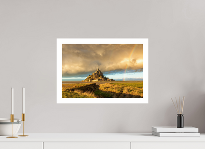 45 x 30 cm, Unframed Mont St Michel