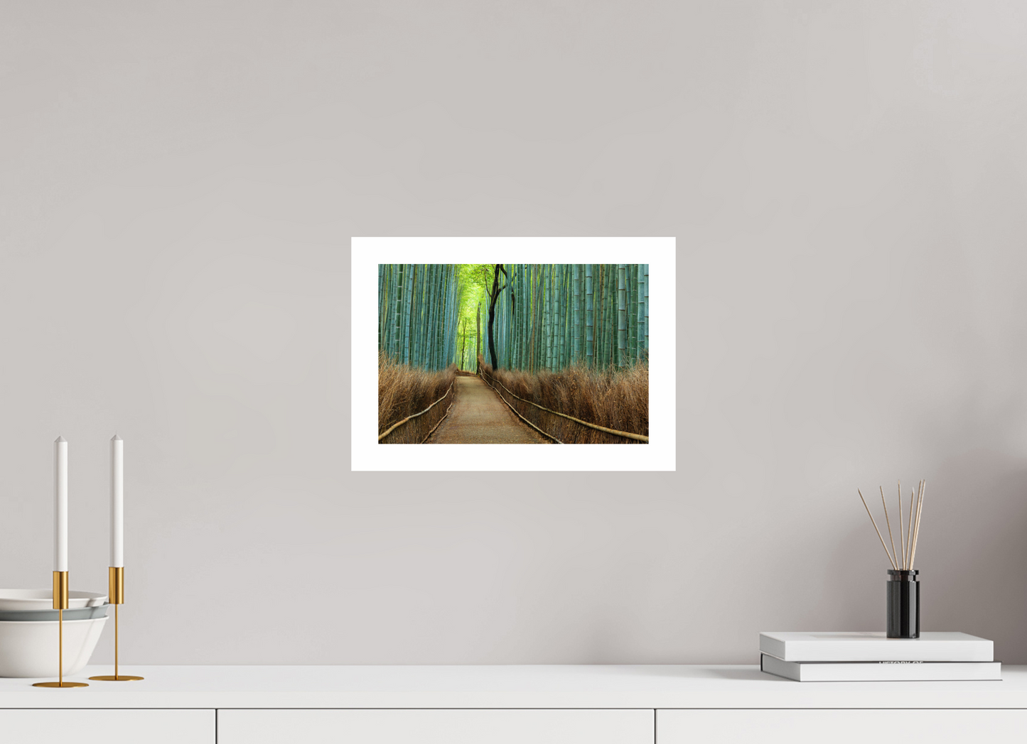 30 x 20 cm, Unframed Bamboo Grove in Arashiyama