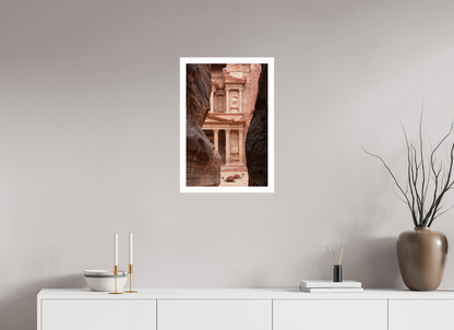 40 x 60 cm, Unframed The Treasury, Petra