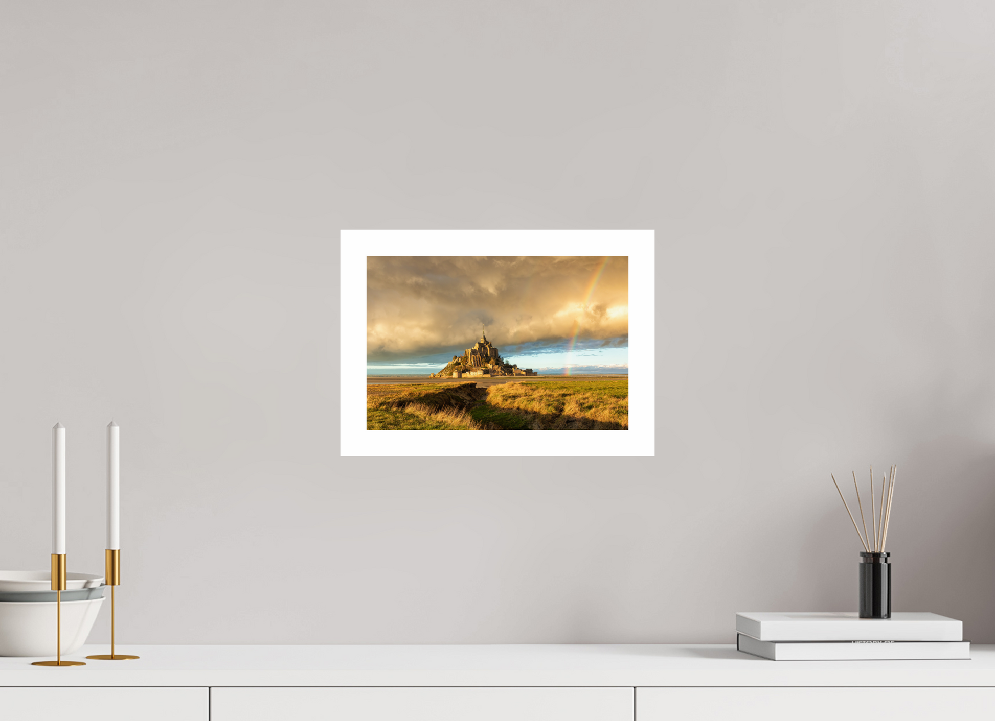 30 x 20 cm, Unframed Mont St Michel