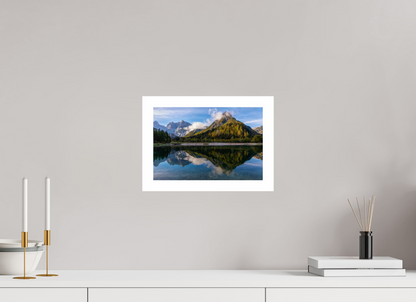 30 x 20 cm, Unframed Lake in Slovenia
